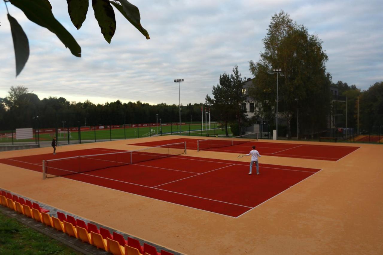 Pawilon Sportowo Turystyczny Kalwarianka Hostel กัลวาเรีย เซบริซิดอว์สกา ภายนอก รูปภาพ